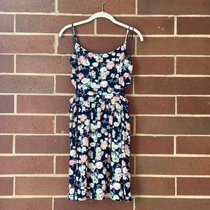 Hem & Thread Floral Dress